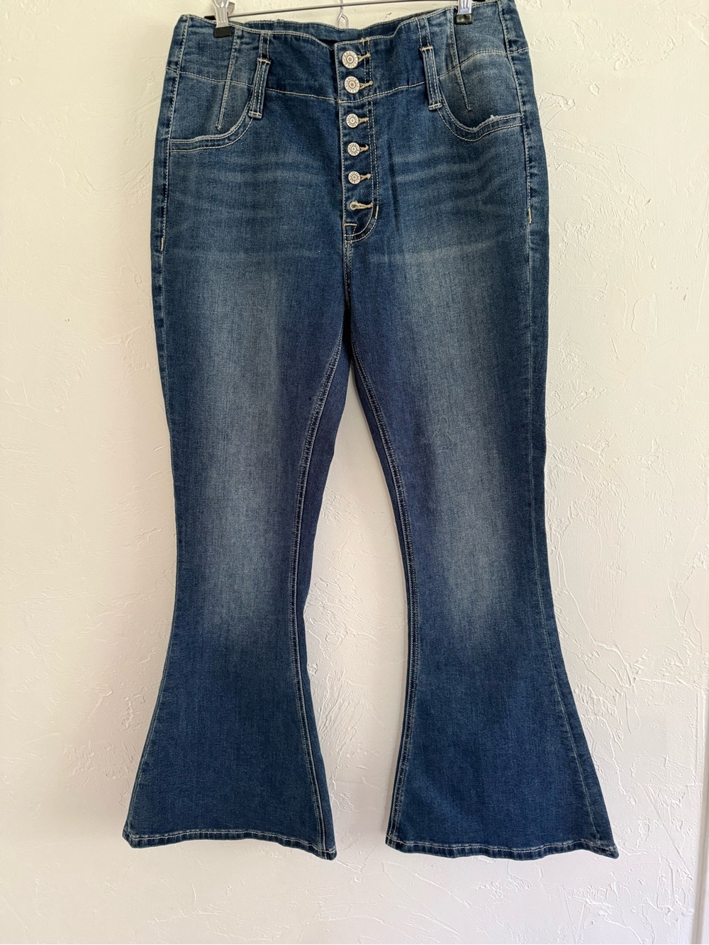 Rock & Roll Denim Flare Jeans High Rise Size 32x34